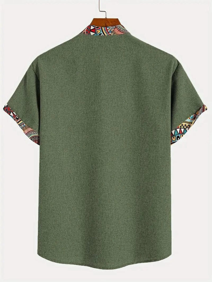 Lenoir Elegant Short-Sleeve Shirt
