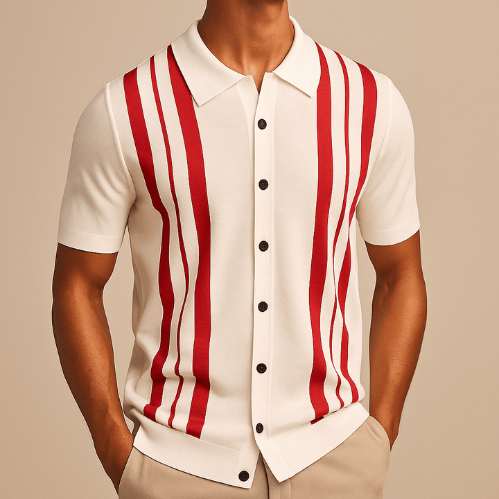 Haverford Striped Polo Shirt