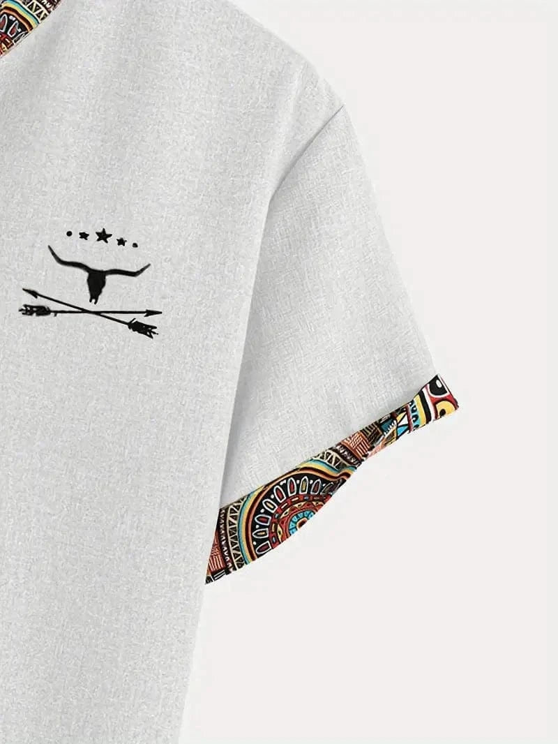 Lenoir Elegant Short-Sleeve Shirt