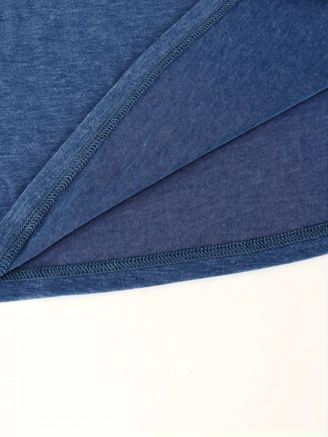Breathable Cotton T-Shirt with Petal Sleeve
