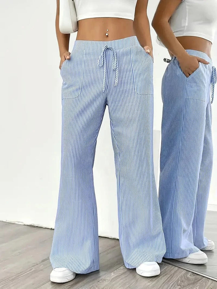Louise Casual Striped Pants