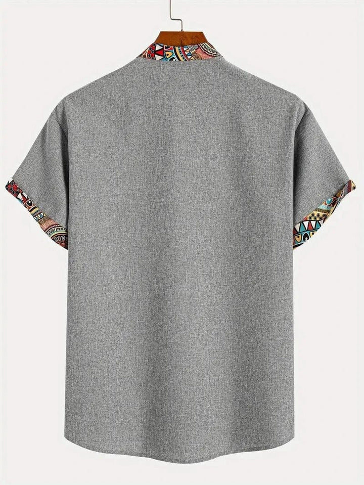 Lenoir Elegant Short-Sleeve Shirt