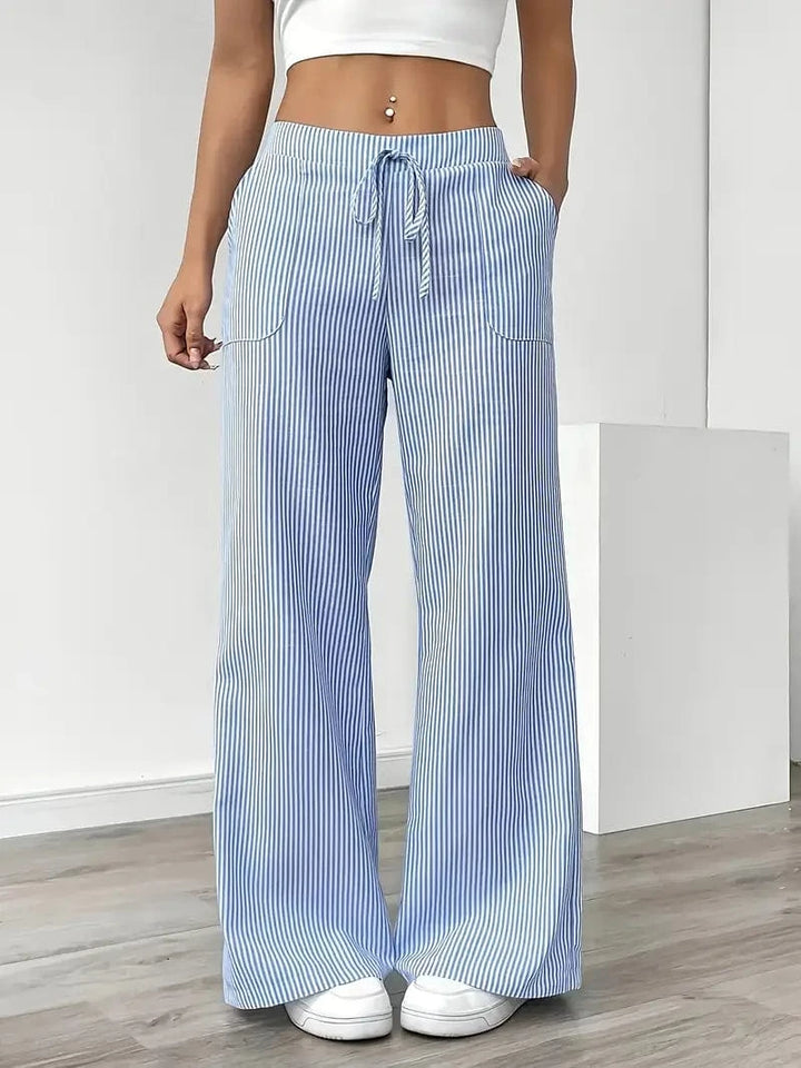 Louise Casual Striped Pants