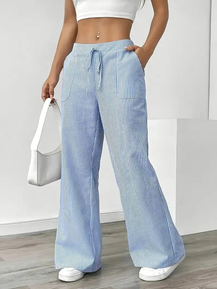 Louise Casual Striped Pants