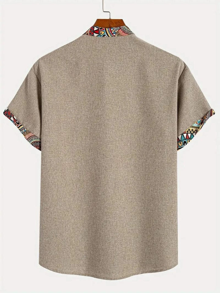 Lenoir Elegant Short-Sleeve Shirt