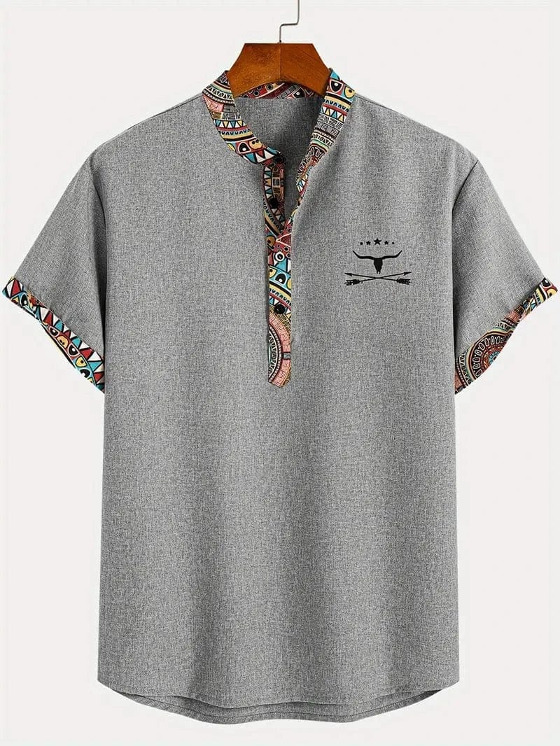 Lenoir Elegant Short-Sleeve Shirt