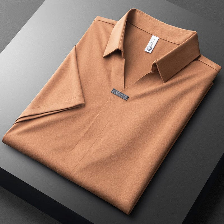 Cornelio Cotton and Silk Polo