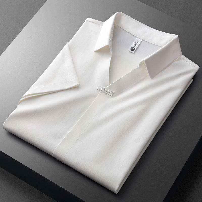 Cornelio Cotton and Silk Polo