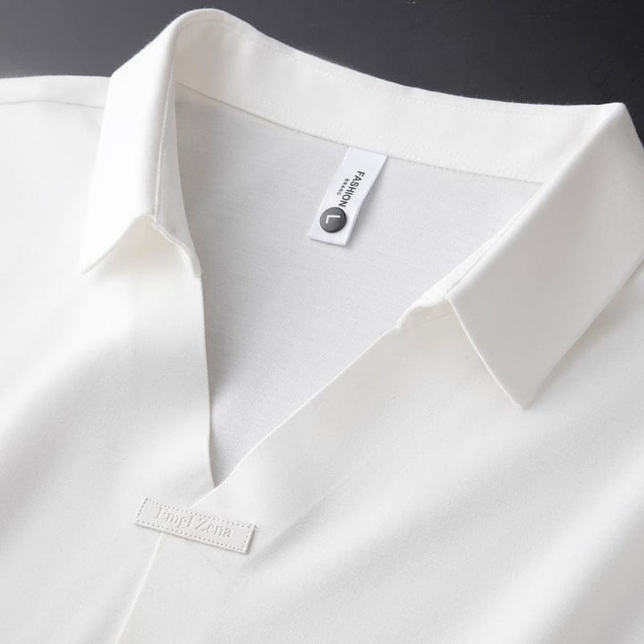 Cornelio Cotton and Silk Polo