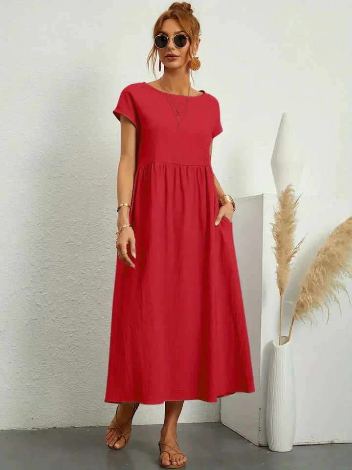 Therese Summer Dress with Pockets