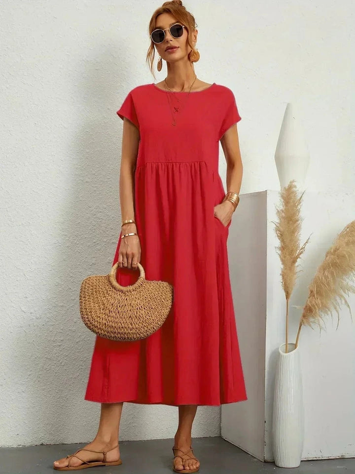 Therese Summer Dress with Pockets
