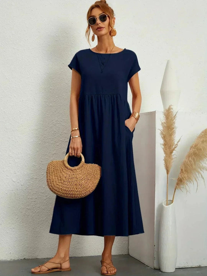Therese Summer Dress with Pockets