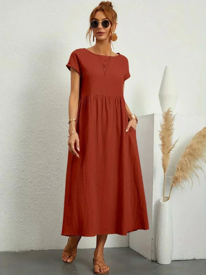 Therese Summer Dress with Pockets