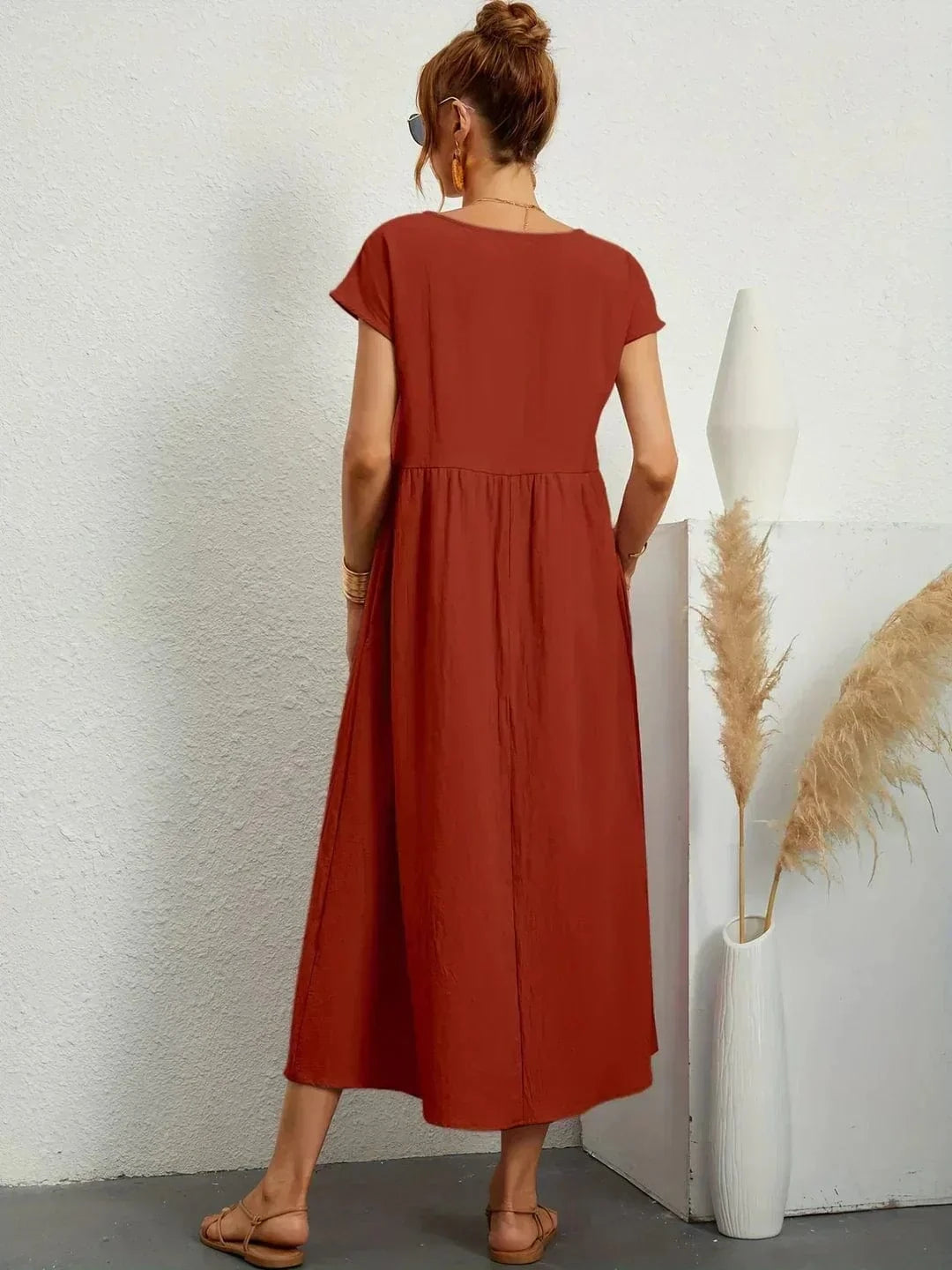 Therese Summer Dress with Pockets