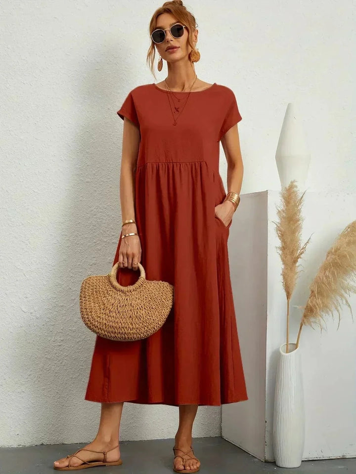 Therese Summer Dress with Pockets