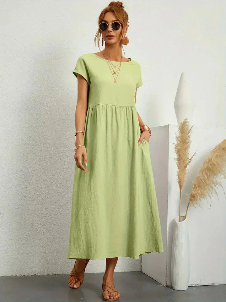 Therese Summer Dress with Pockets