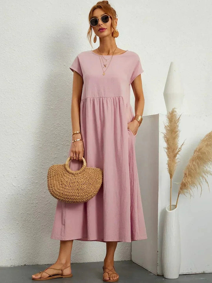 Therese Summer Dress with Pockets