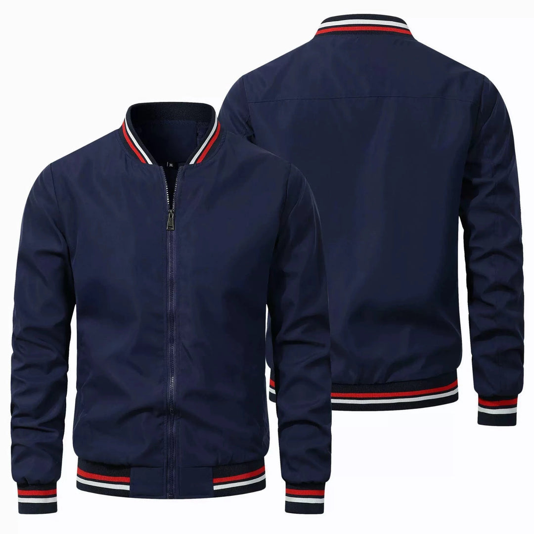 Vero Striped Collar Jacket
