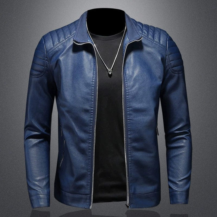 Viper  Quilted Leather Jacket