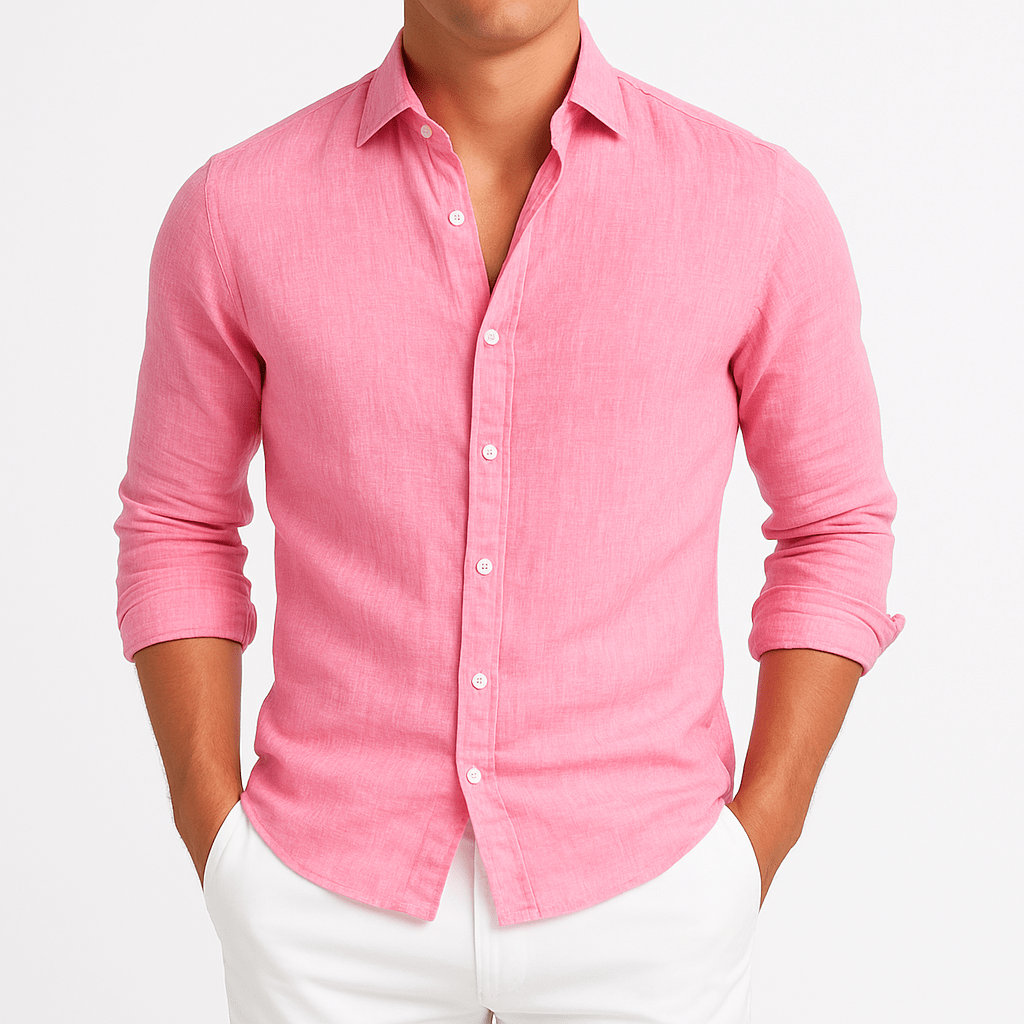 Haven Hills Lightweight Long Sleeve Shirt with Roll Up Sleeves