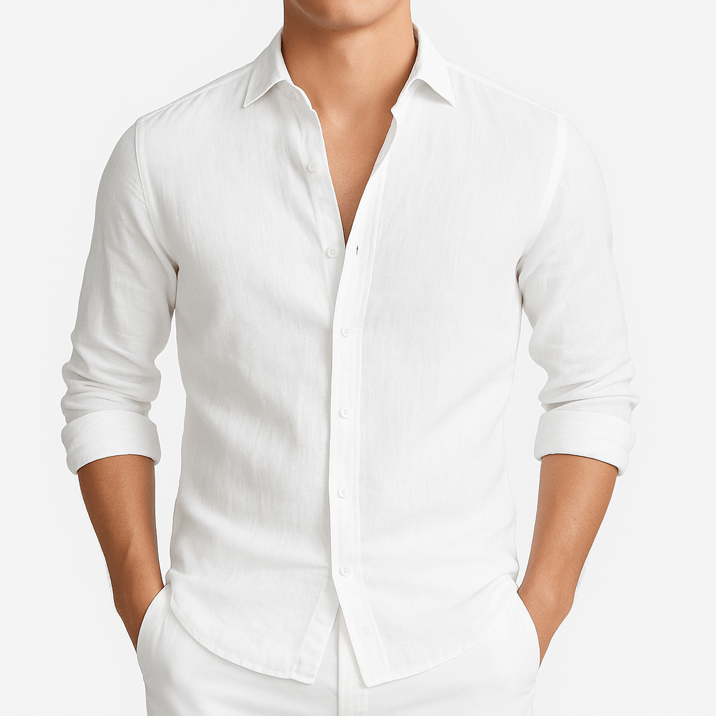 Haven Hills Lightweight Long Sleeve Shirt with Roll Up Sleeves