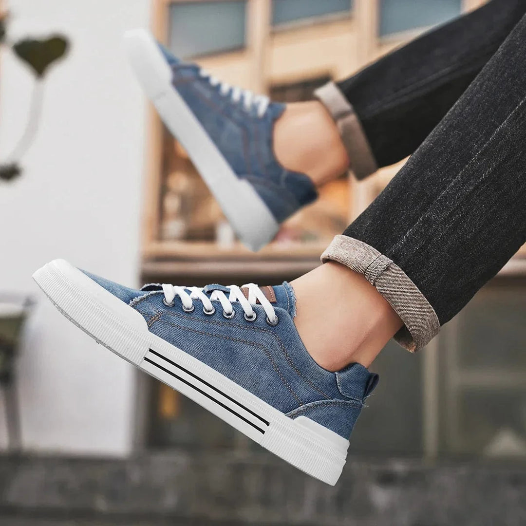Valon Low Top Denim Sneakers