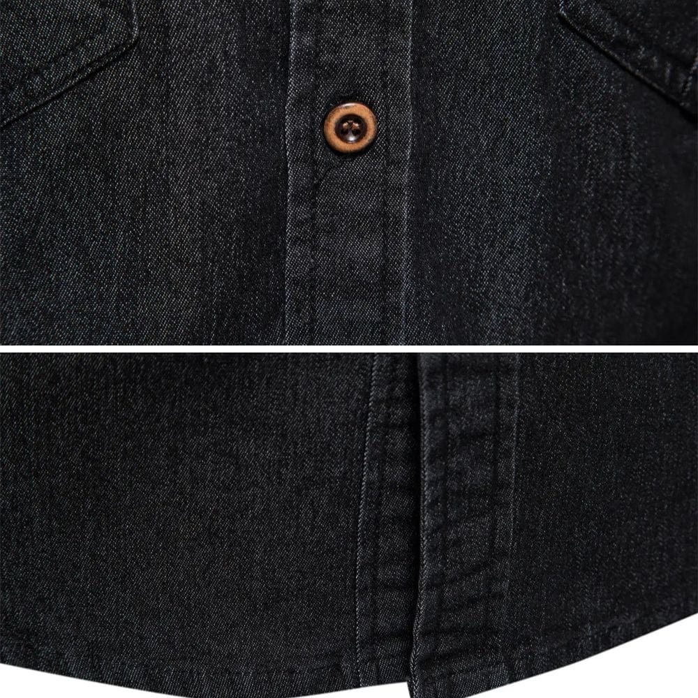 Elandro Washed Denim Shirt