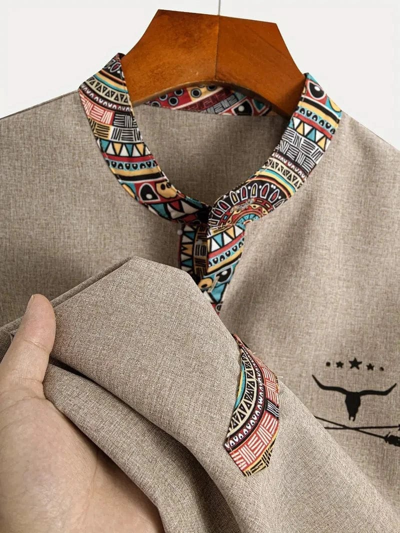 Lenoir Elegant Short-Sleeve Shirt