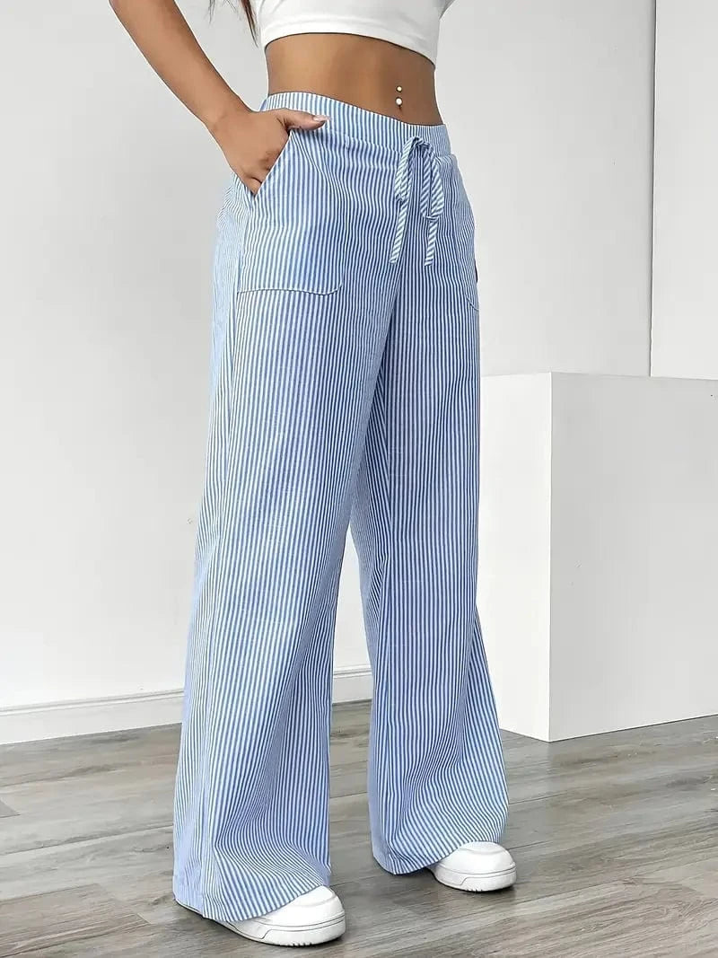 Louise Casual Striped Pants