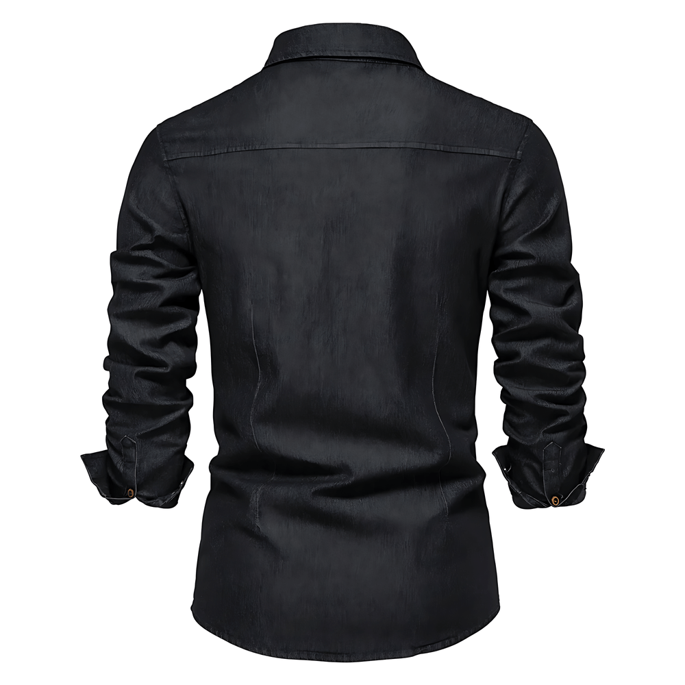Elandro Washed Denim Shirt