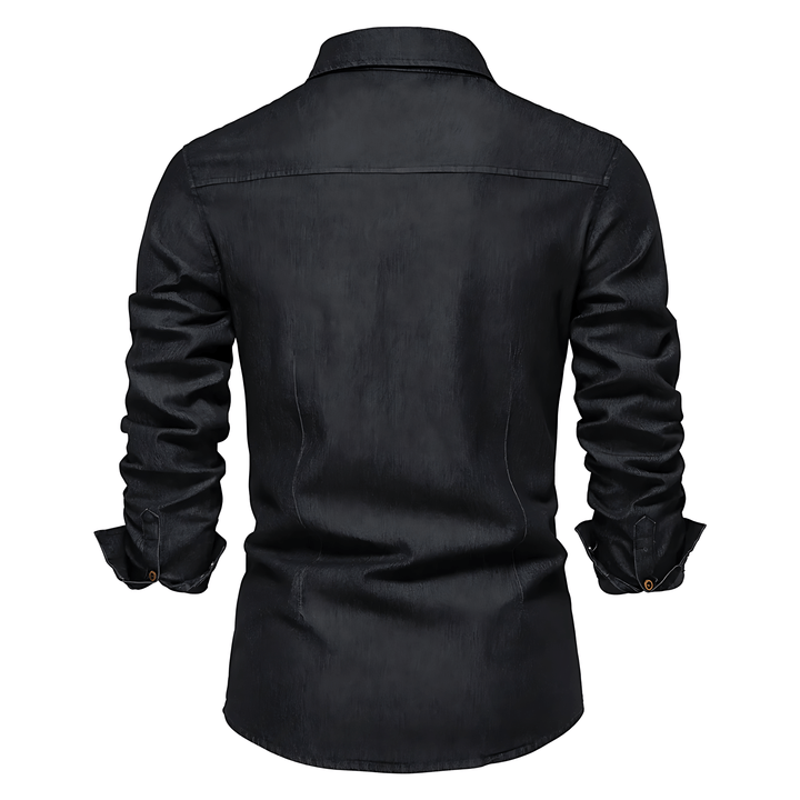 Elandro Washed Denim Shirt