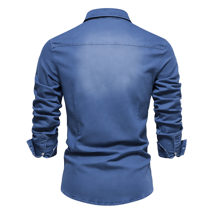 Elandro Washed Denim Shirt