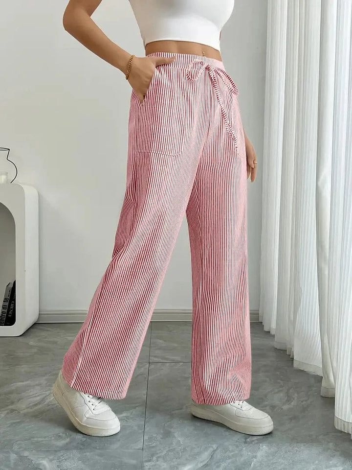 Louise Casual Striped Pants