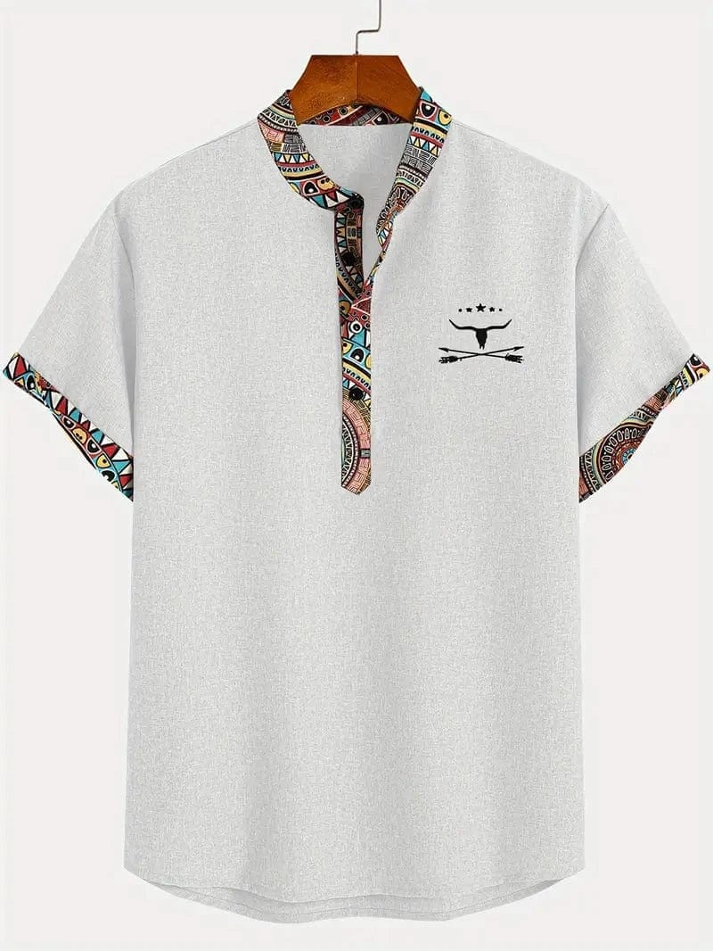 Lenoir Elegant Short-Sleeve Shirt