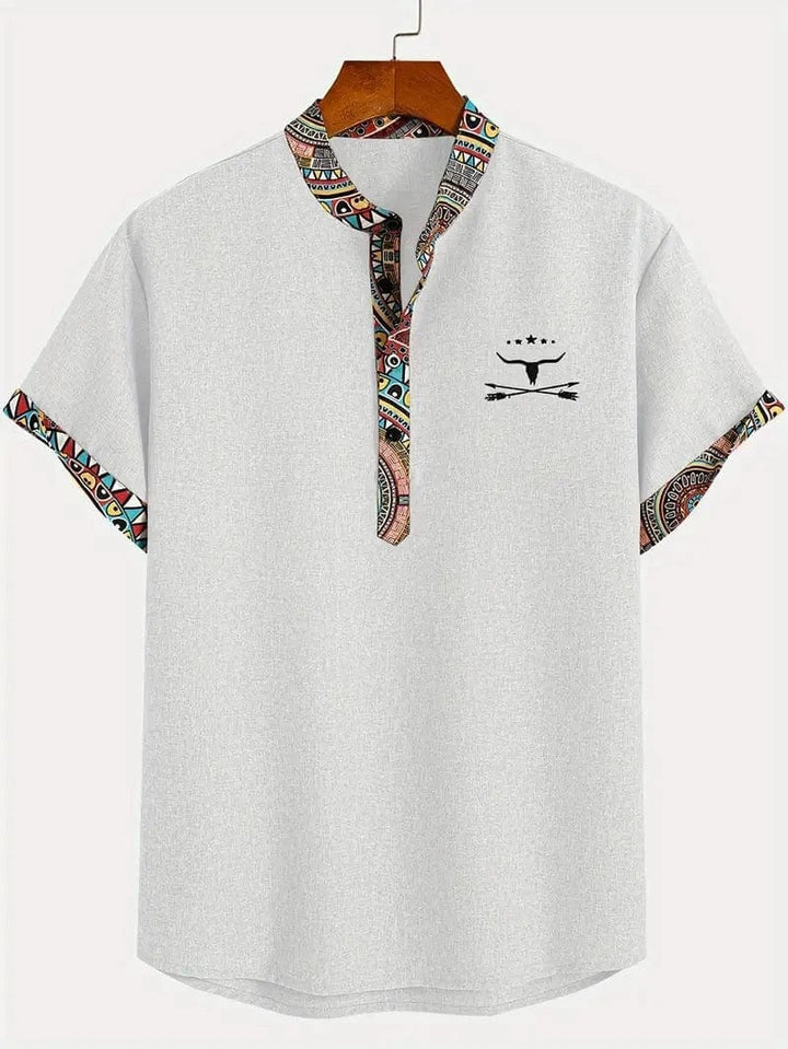 Lenoir Elegant Short-Sleeve Shirt