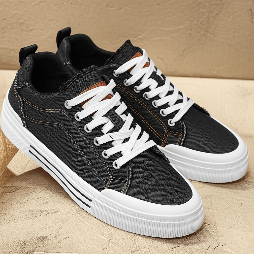 Valon Low Top Denim Sneakers