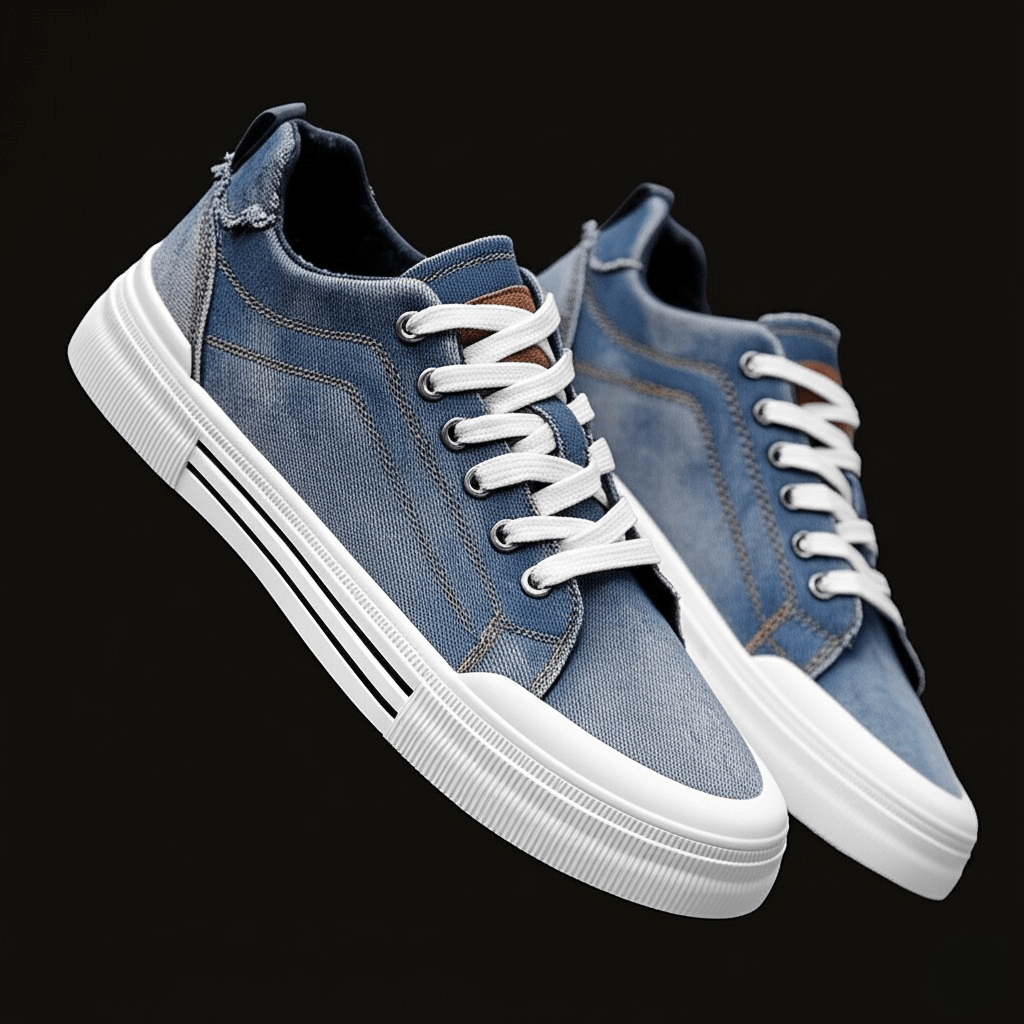 Valon Low Top Denim Sneakers