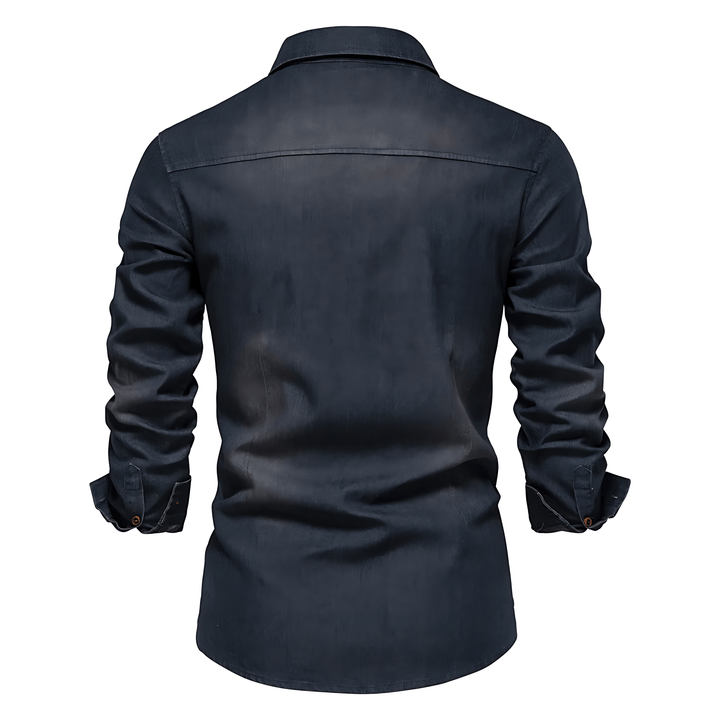 Elandro Washed Denim Shirt